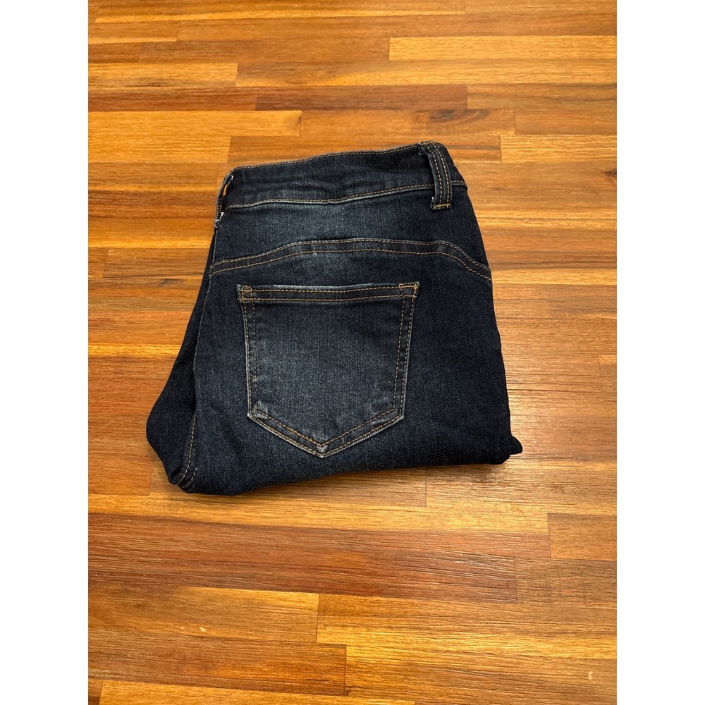 Celebrity Pink Skinny Jeans Womens 7/28 Dark Blue Excellent Mid Rise Ankle